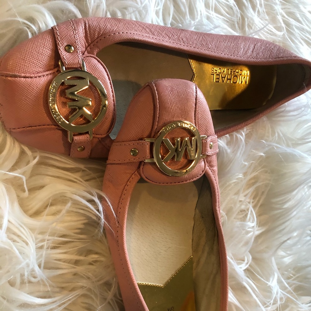 Michael Kors Light Pink Flats
